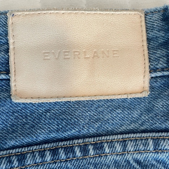 Everlane 90s Cheeky Jeans Sz 26 Ankle Vintage Mid Blue High Rise 100% Cotton - Picture 9 of 16